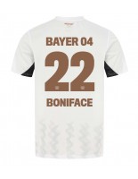 Bayer Leverkusen Victor Boniface #22 Bortedrakt 2024-25 Korte ermer